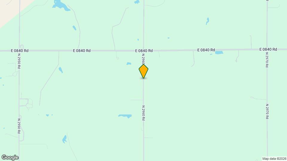 26216 N 2960 Rd Map and Location Details