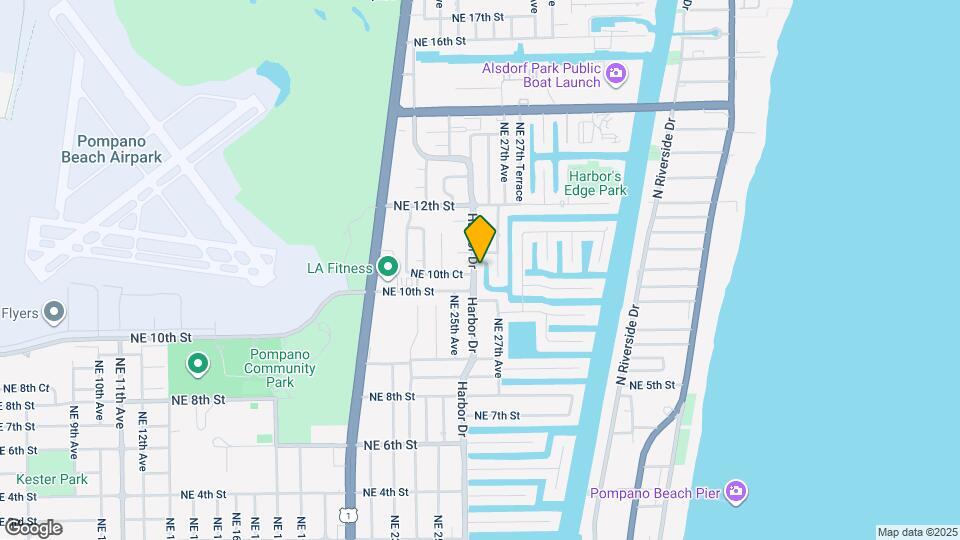 1016 NE 26th Ave Map and Location Details