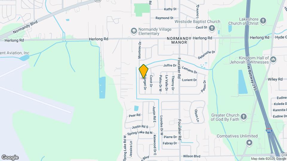 2146 Bourget Dr Map and Location Details