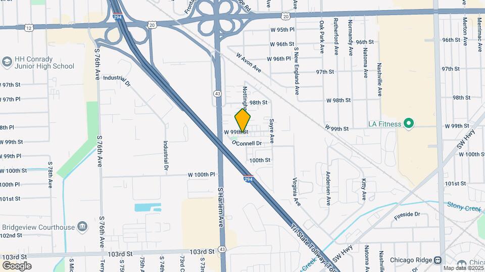 7109 99th St Map and Location Details