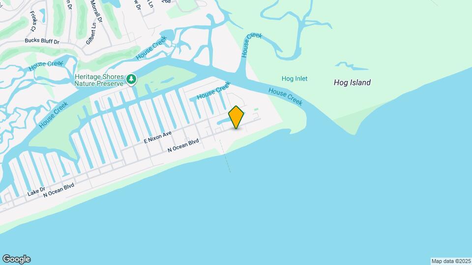 6108 N Ocean Blvd Map and Location Details