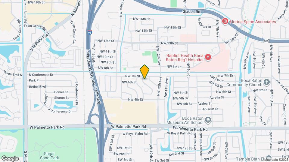 678 NW 12th Terrace Map and Location Details