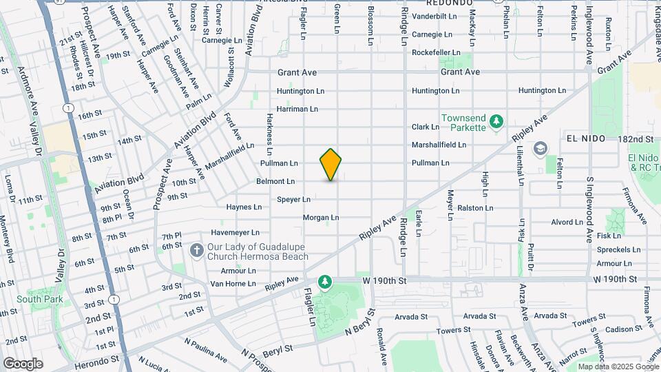 1918 Belmont Ln Map and Location Details