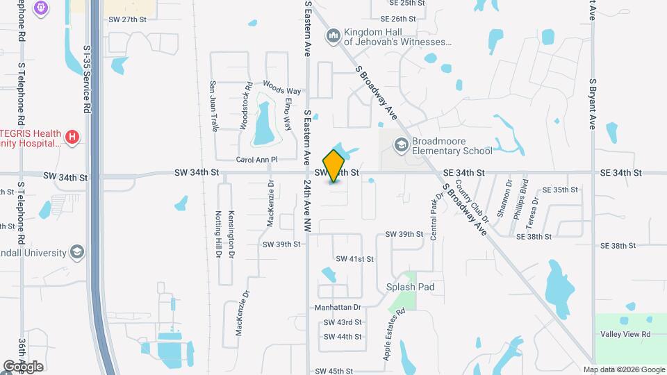 617 SW 36th St Map and Location Details