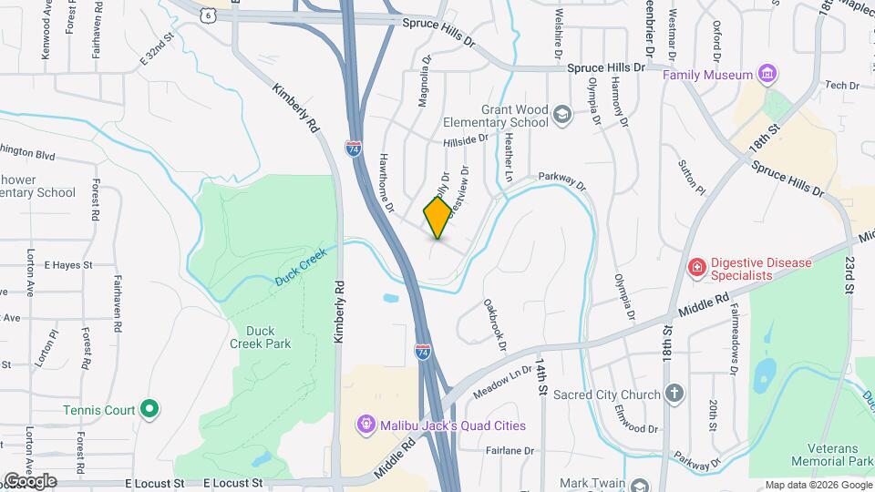 2355 Hawthorne Ct Map and Location Details