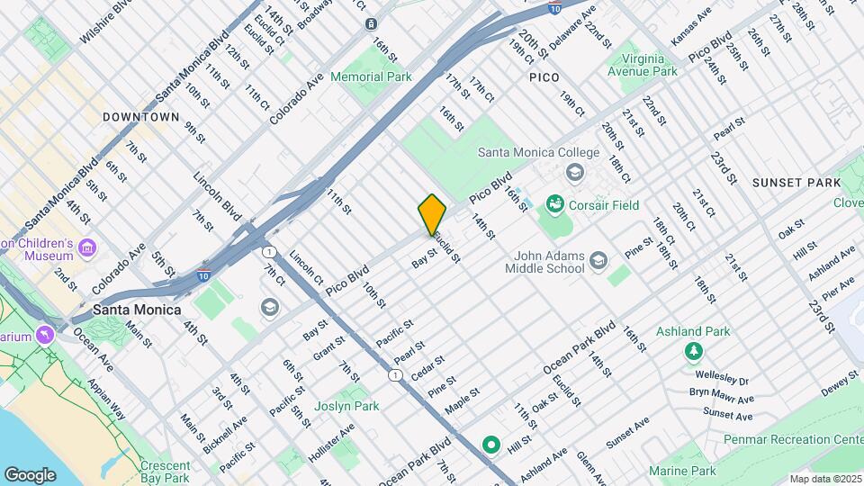 2016 Euclid St Map and Location Details