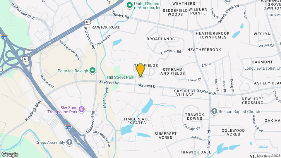 2105 Quail View Trail Map and Location Details