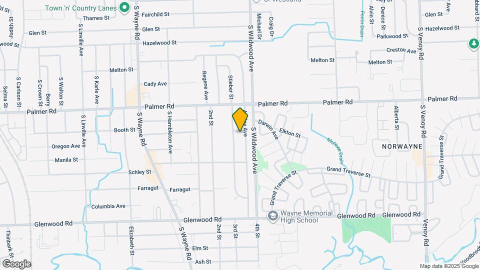 2653 Ackley Ave Map and Location Details