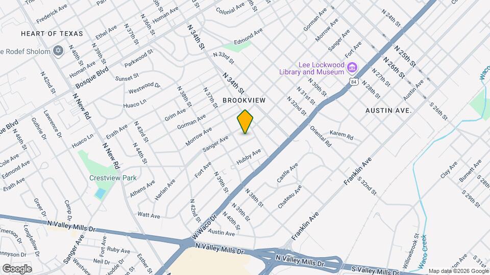 3619 Fort Ave Map and Location Details