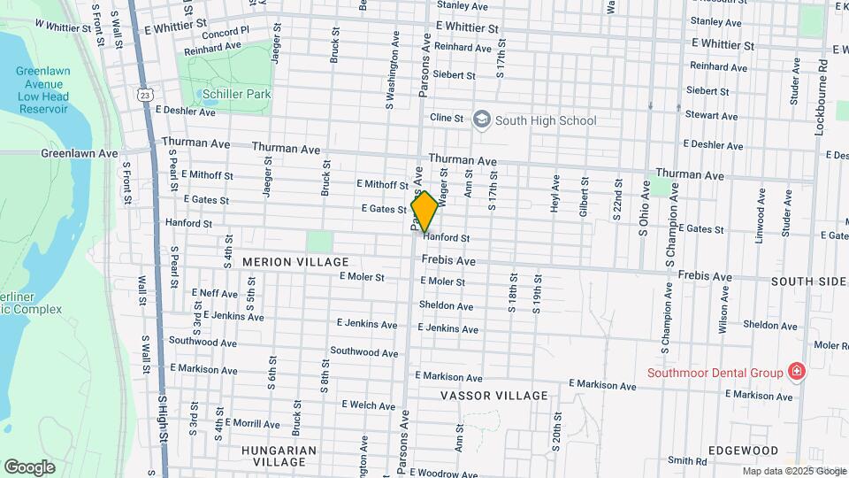 455-463 Hanford St Map and Location Details