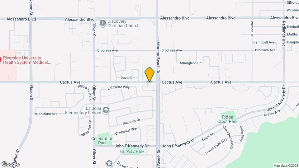 27931 Cactus Ave Map and Location Details