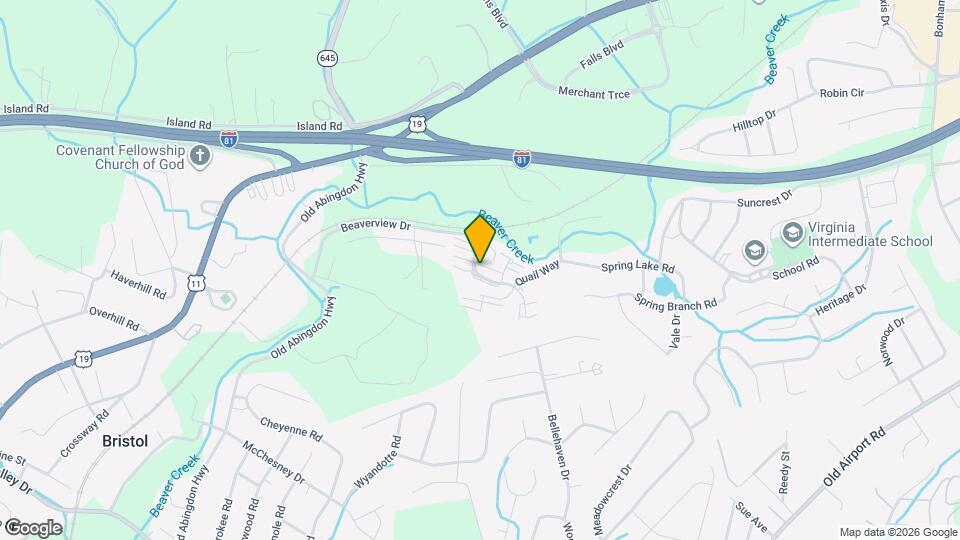 644 Beaverview Dr Map and Location Details