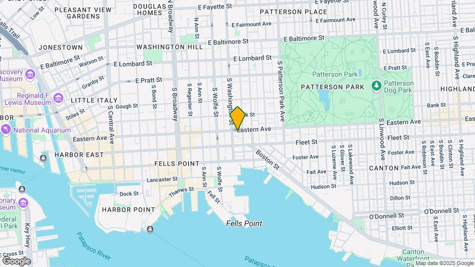 2013 Eastern Ave Map and Location Details