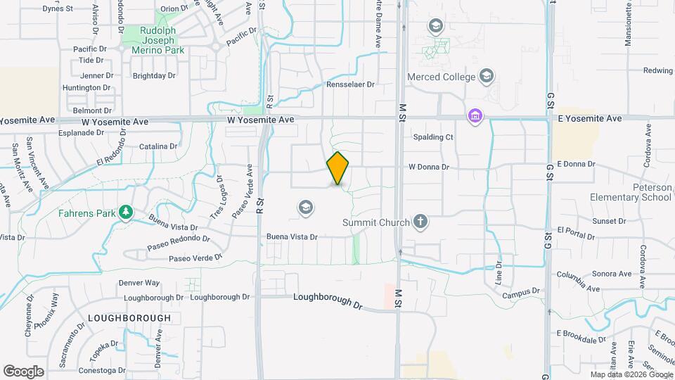 3420 La Jolla Way Map and Location Details