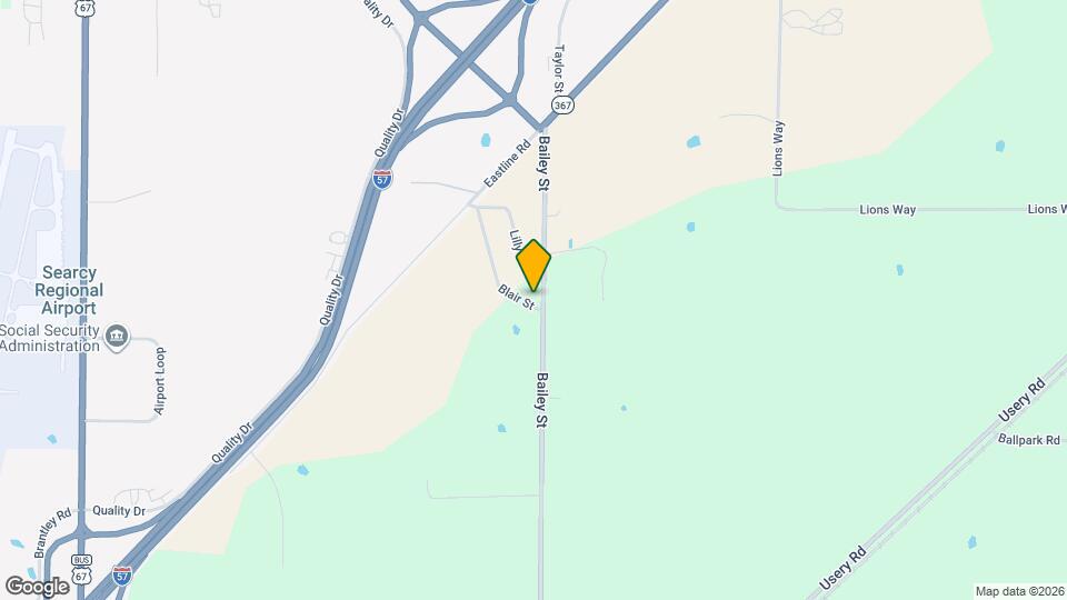 156 Bailey St Map and Location Details