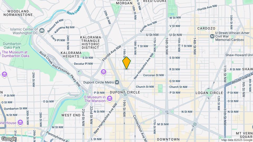 1830 R Apartments Map and Location Details