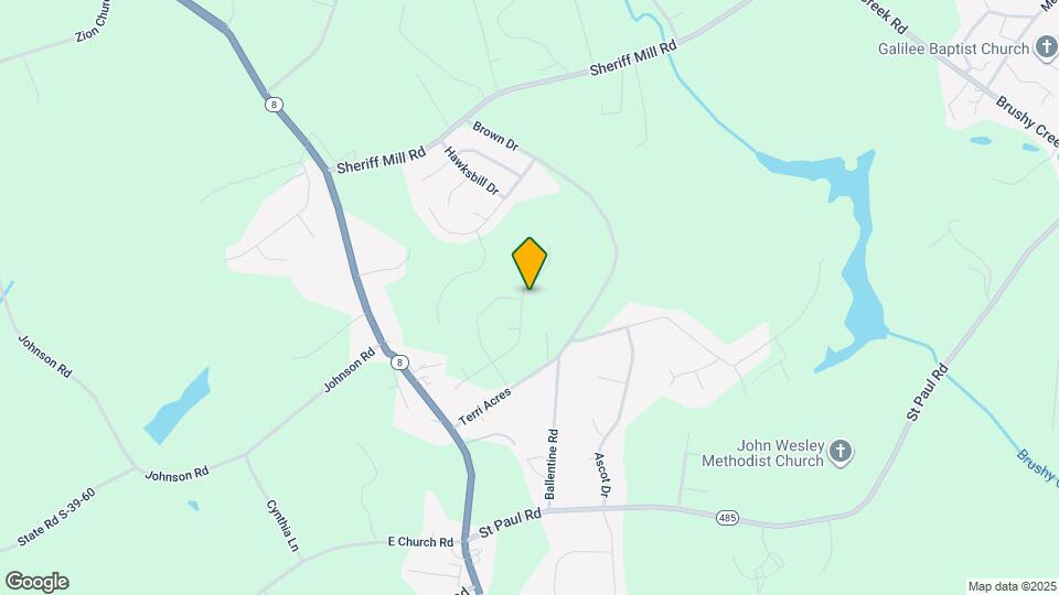 300 Granby Trl Mapa y Detalles de la Ubicación