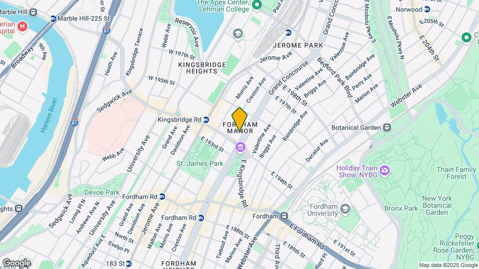 2675 Grand Concourse Mapa y Detalles de la Ubicación