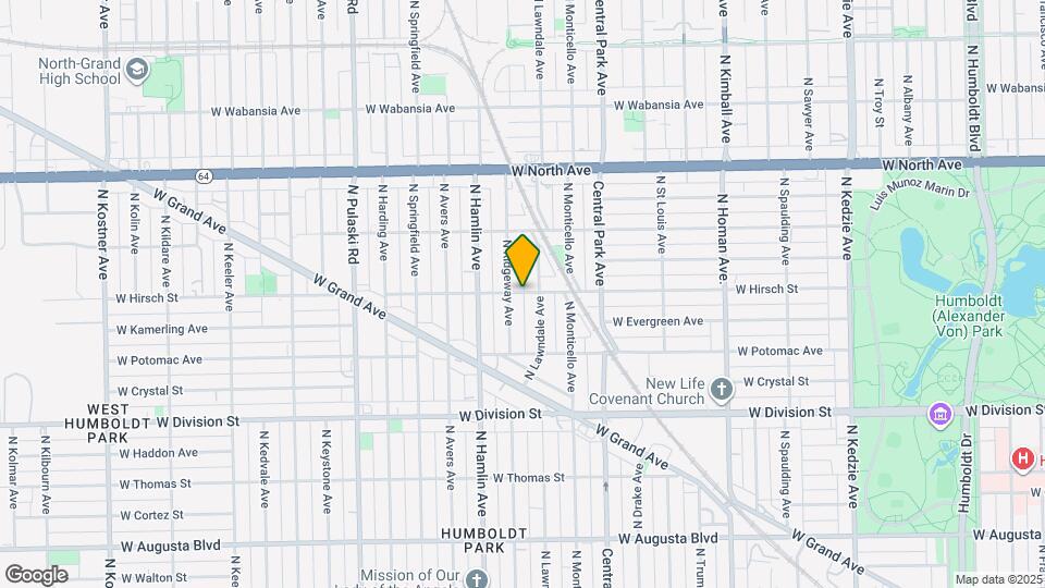 3719 W Hirsch St Map and Location Details