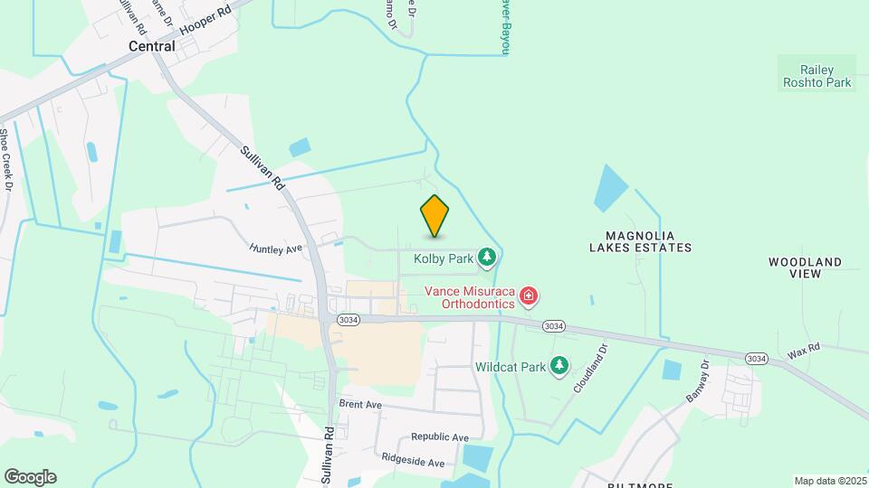 14743 Central Woods Ave Map and Location Details