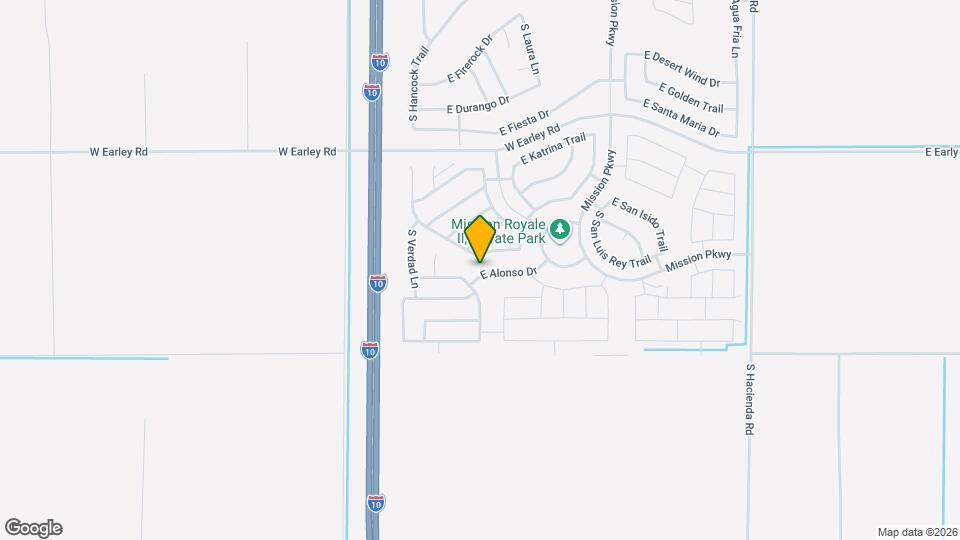 2430 E Alonso Dr Map and Location Details