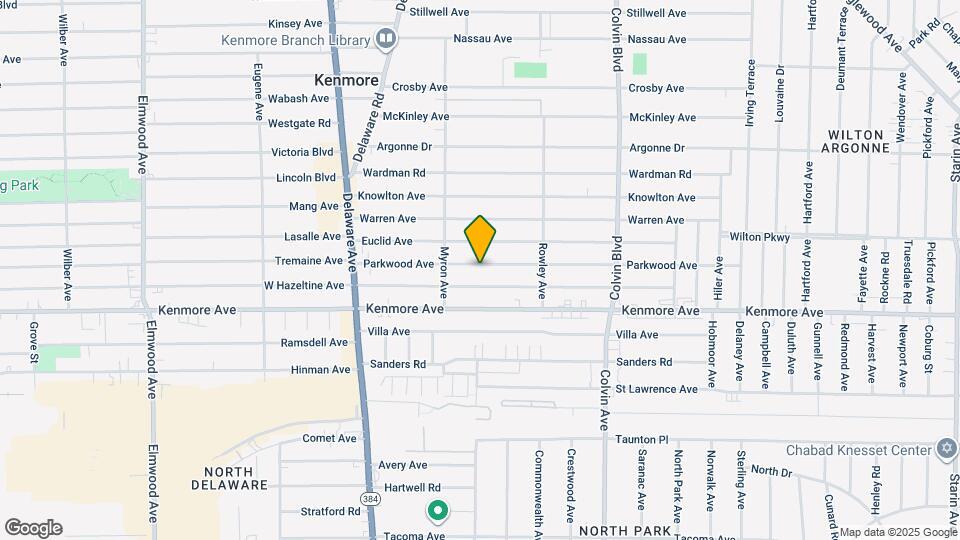 141 Parkwood Ave, Unit Apt 1 Map and Location Details
