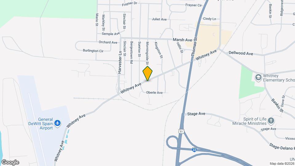 747 Whitney Ave Map and Location Details