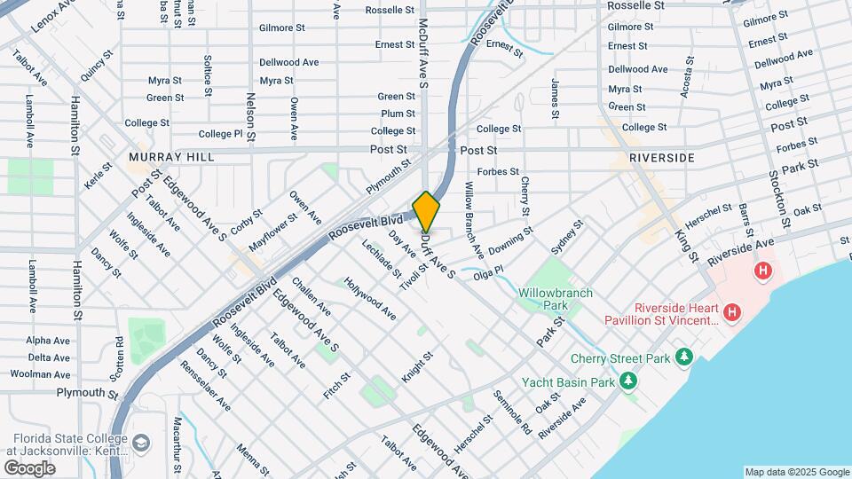 1119 McDuff Ave S Map and Location Details