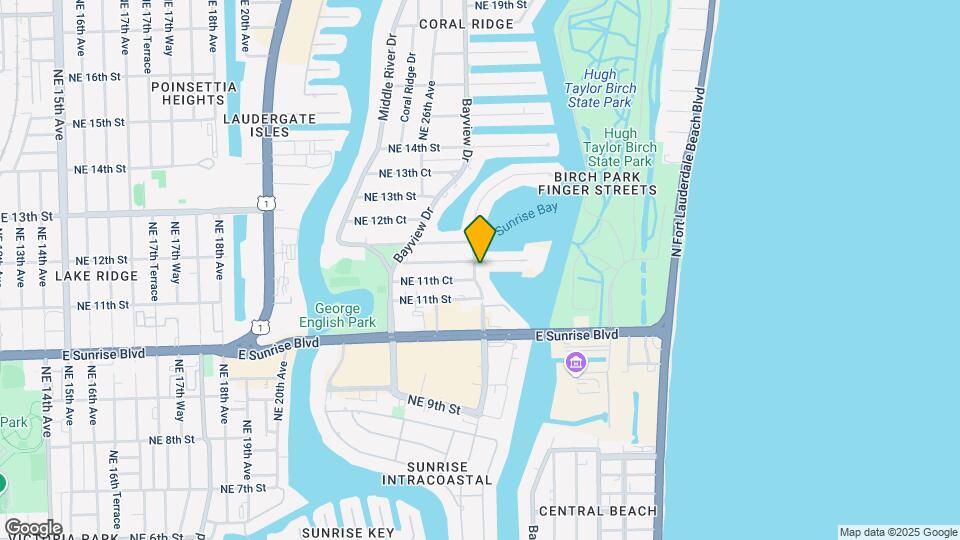 1124 Seminole Dr Map and Location Details