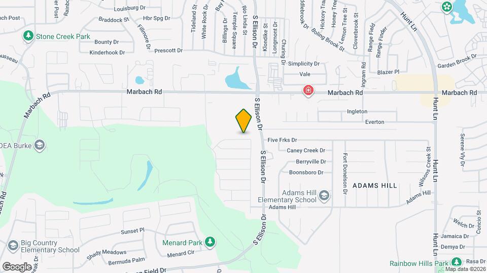 9719 Marbach Bend, Unit 5204 Map and Location Details