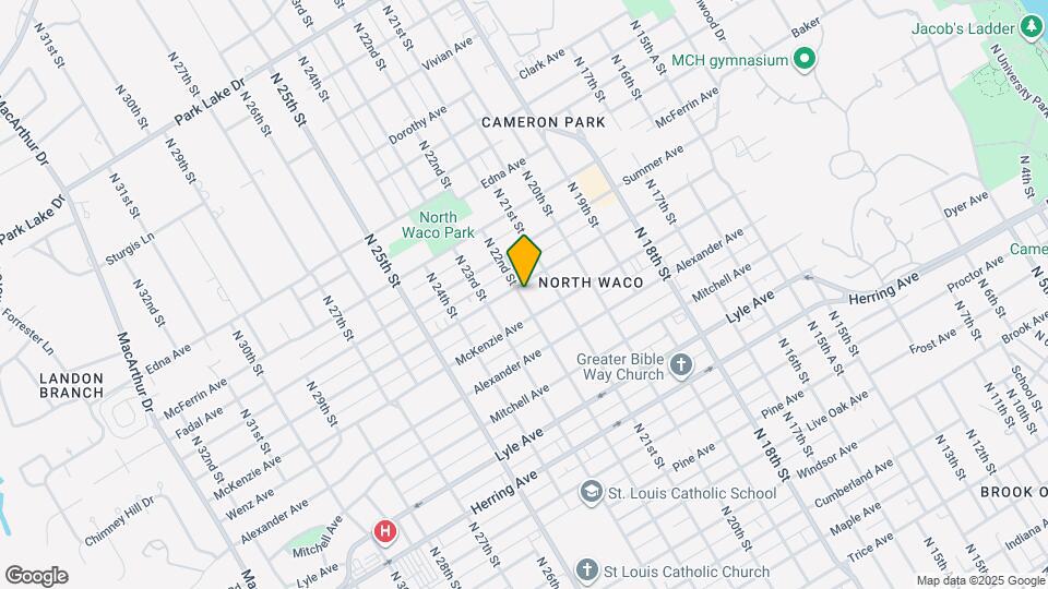 2825 N 22nd St Map and Location Details