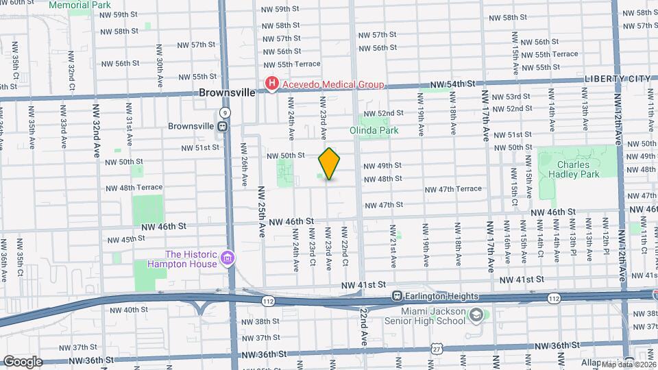 4803 NW 23rd Ave Map and Location Details