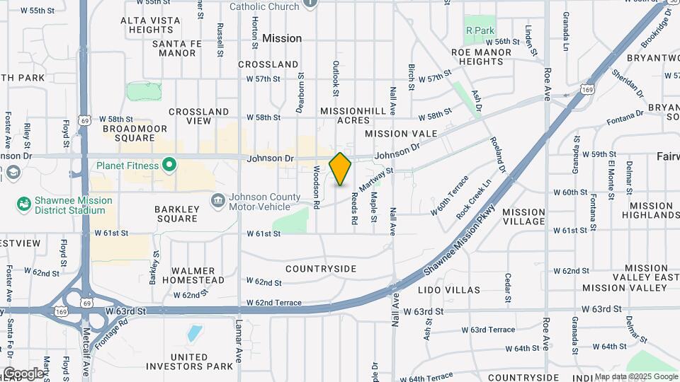 Mission View Mapa y Detalles de la Ubicación