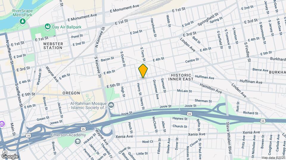 1622 E 5th St Mapa y Detalles de la Ubicación