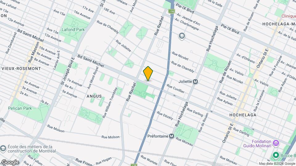 3533 Davidson Rue Map and Location Details