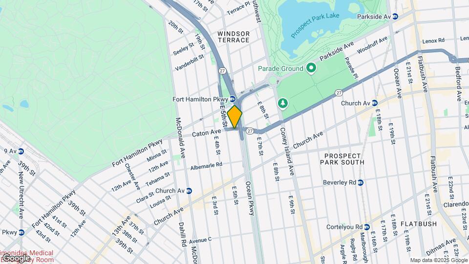 110 Ocean Parkway Mapa y Detalles de la Ubicación