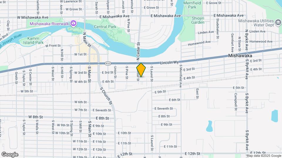 608 E 4th St Mapa y Detalles de la Ubicación