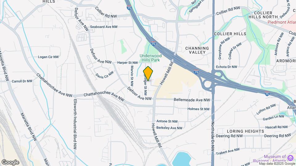 1732 Ridgeway Ave NW, Unit C Map and Location Details