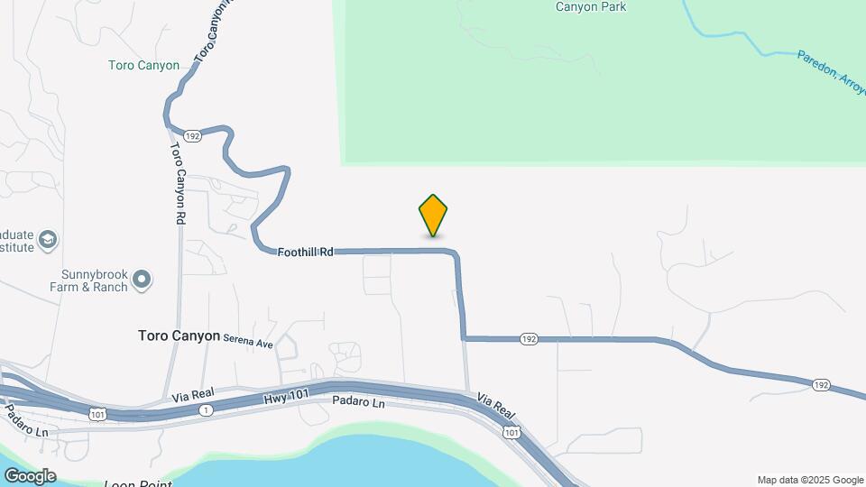 3340 Foothill Rd Map and Location Details