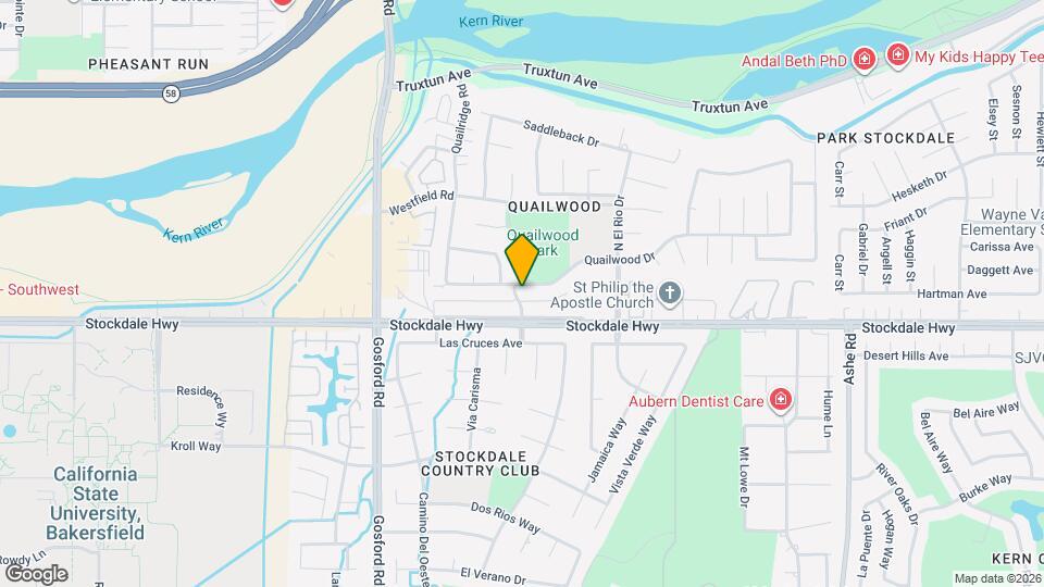 7409 Quailwood Dr, Unit B Mapa y Detalles de la Ubicación