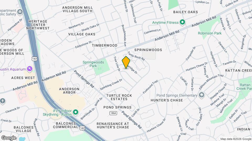 8810 Piney Point Dr Map and Location Details