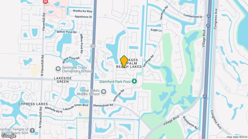 4115 Meade Way Map and Location Details