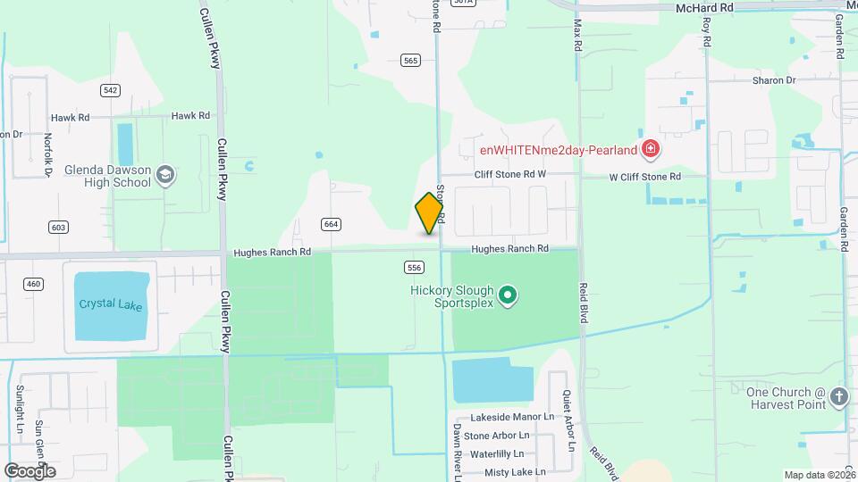 7825 Hughes Ranch Rd Map and Location Details