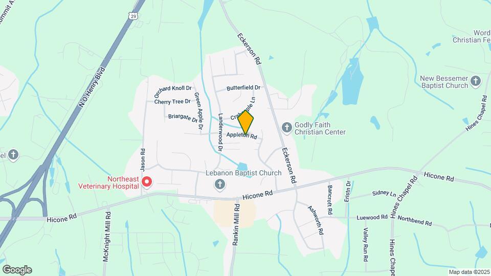 4112 Appleton Rd Map and Location Details