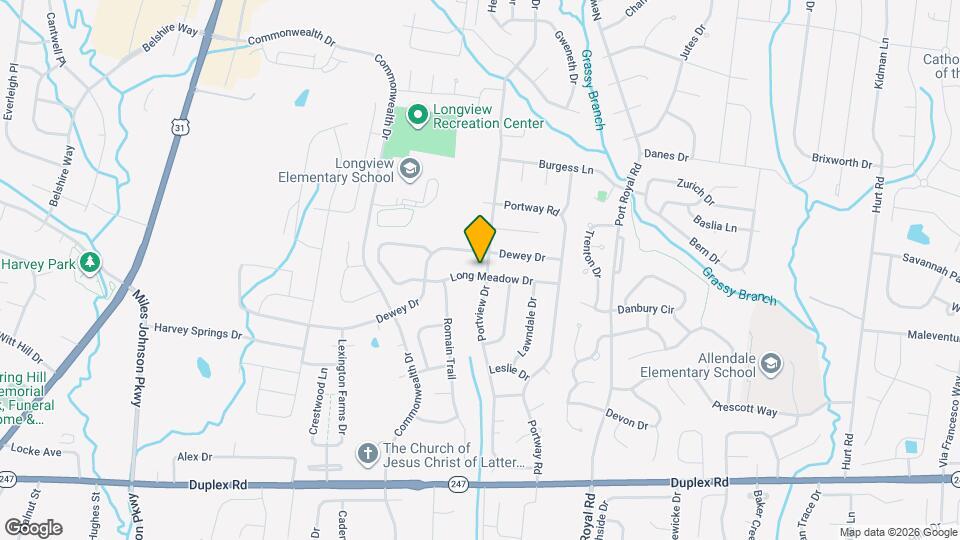 1891 Portview Dr Map and Location Details
