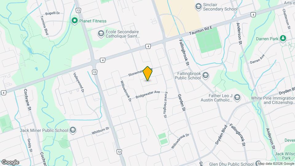 61 Silverbirch Pl Map and Location Details