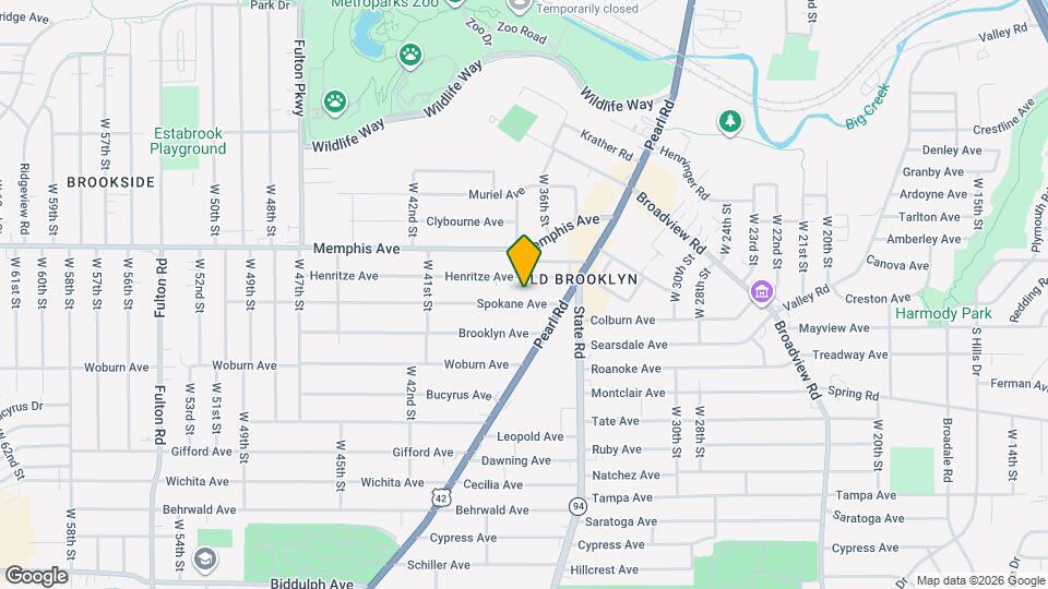 3706 Spokane Ave, Unit Upper Unit Mapa y Detalles de la Ubicación