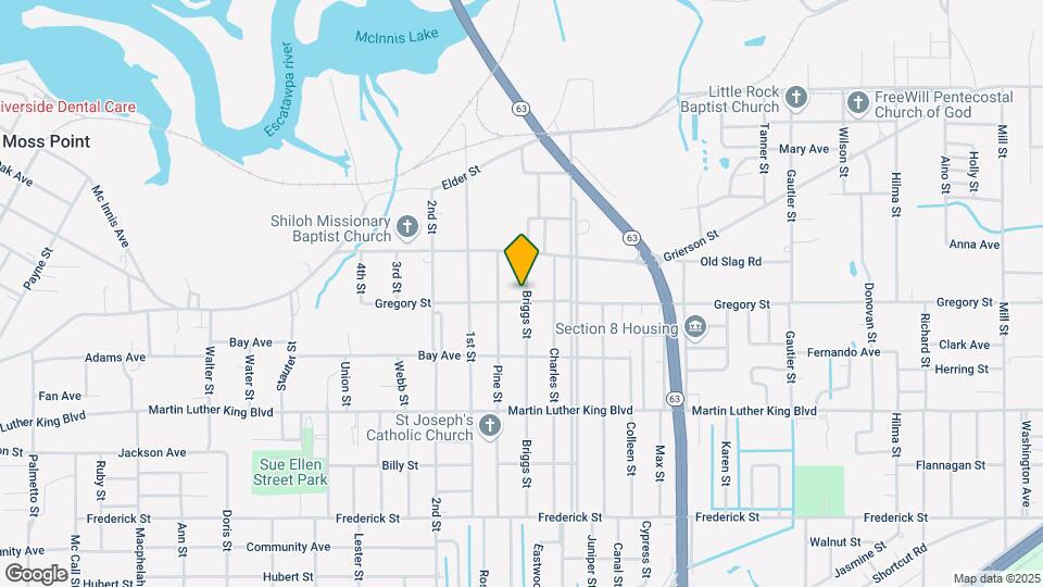 4501 Briggs St Map and Location Details