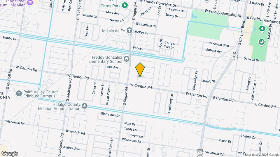 1316 Poblano Ln Map and Location Details