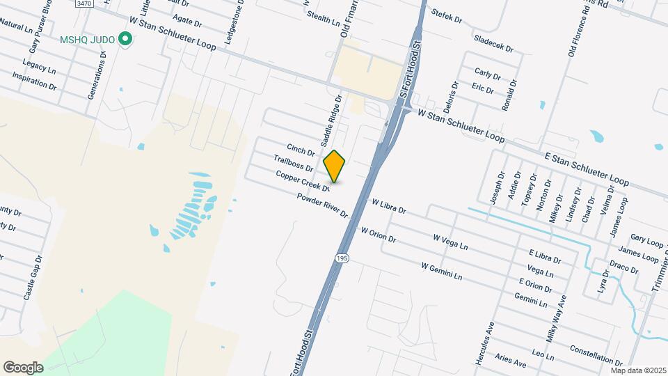 1108 Copper Creek Dr Map and Location Details